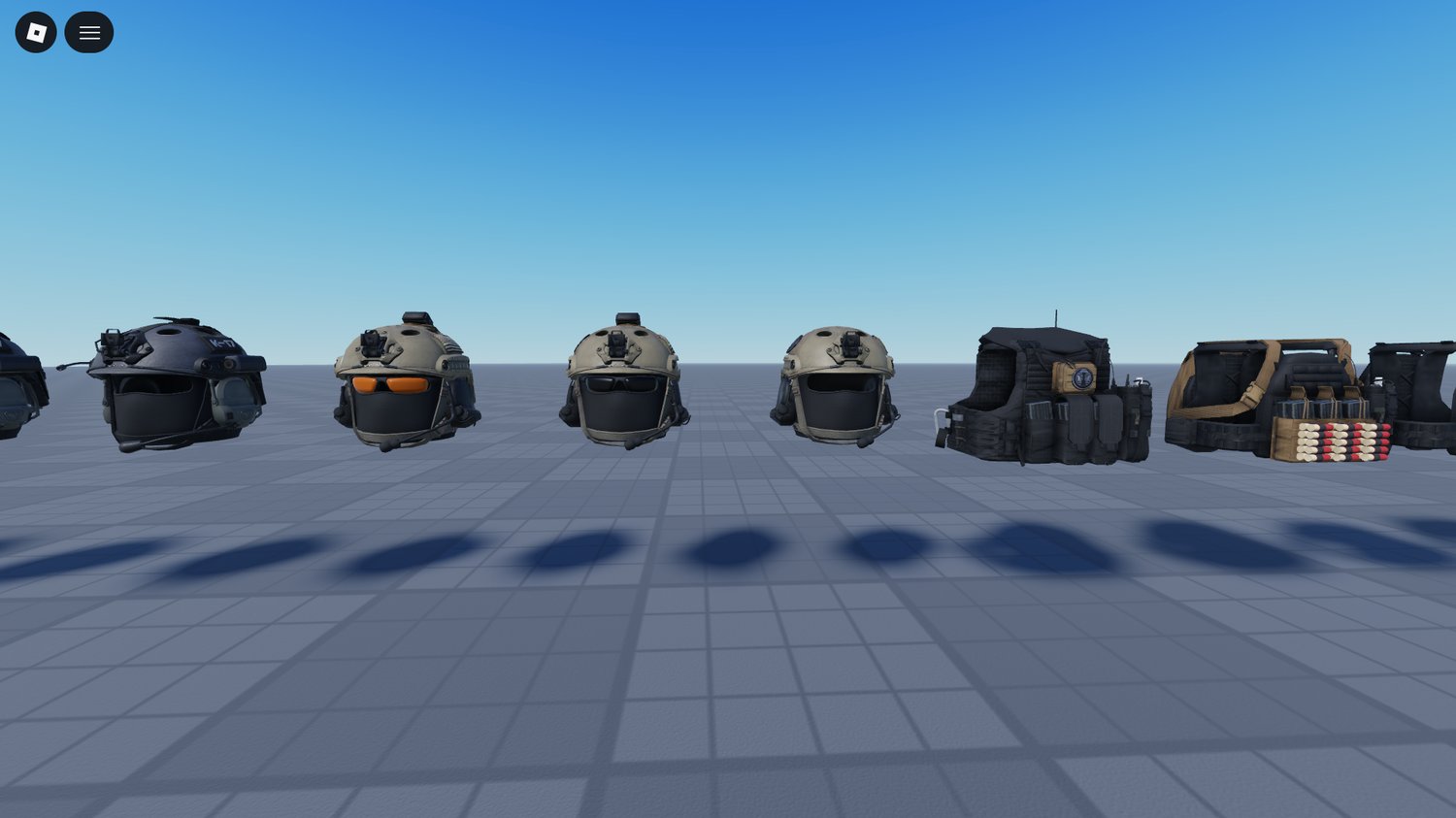 Roblox military accessories