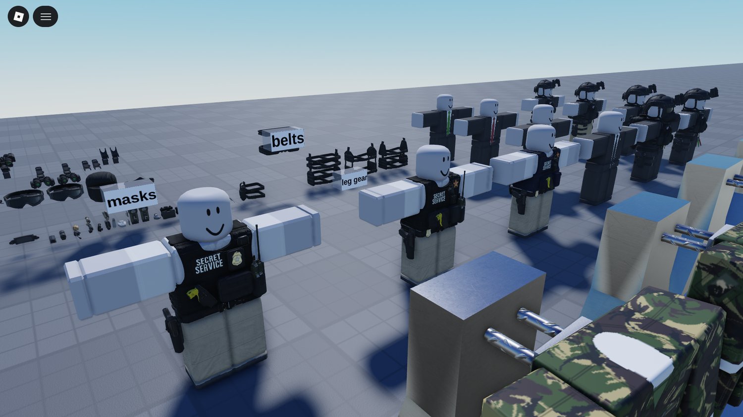 Roblox scripted military uniforms
