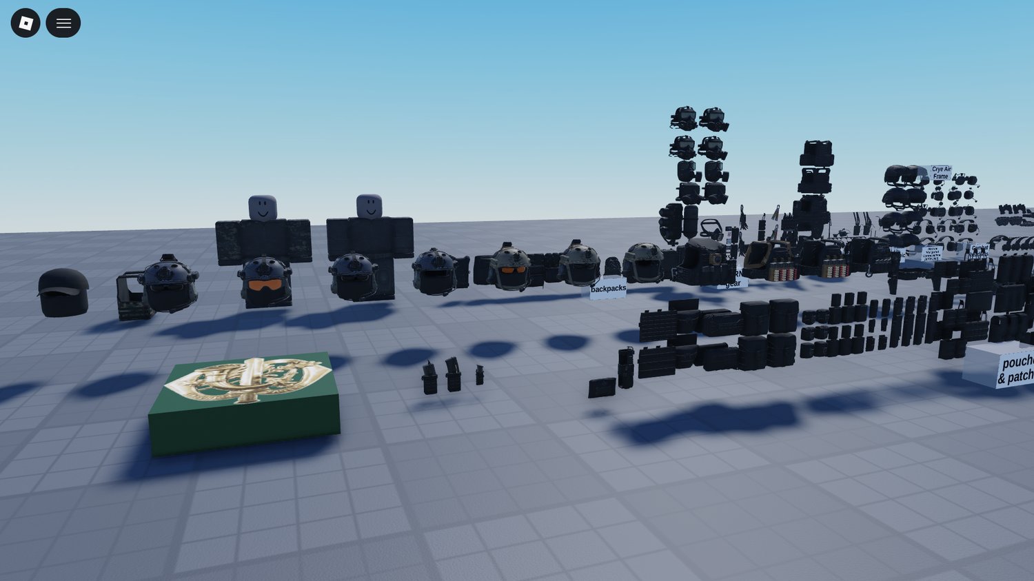 Roblox tactical helmet
