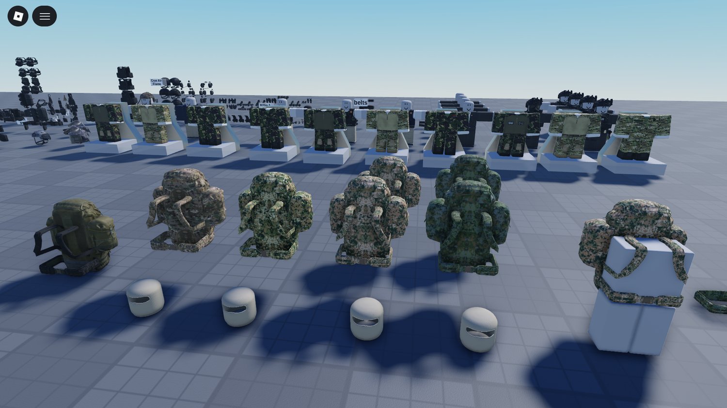 Roblox Dutch military uniforms
