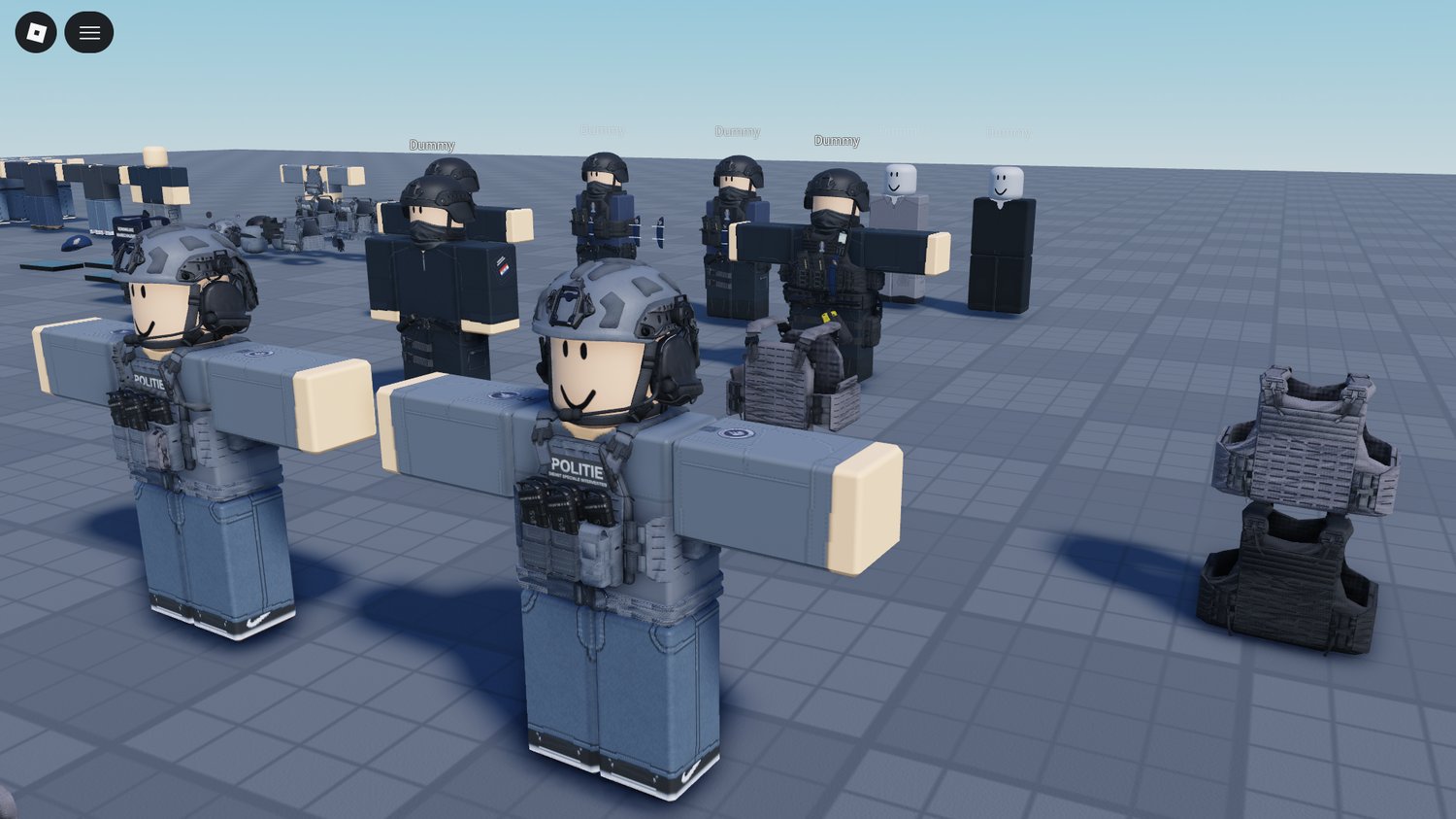 Roblox Dutch military equipment