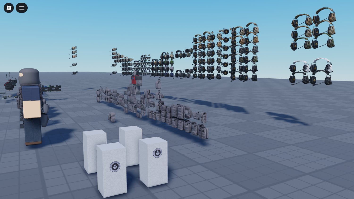 Roblox military gear belt
