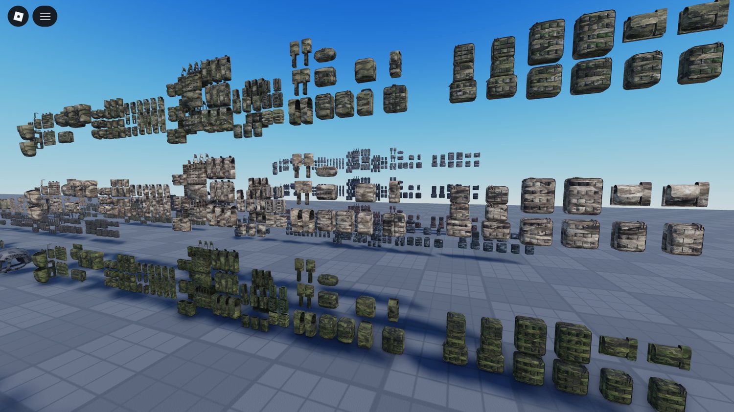 Roblox tactical utility pouches