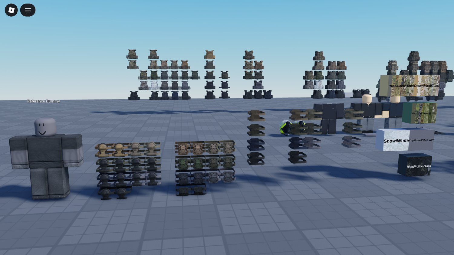 Roblox military legwear