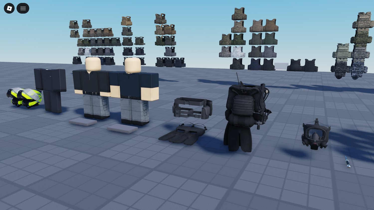 Roblox tactical belt collection