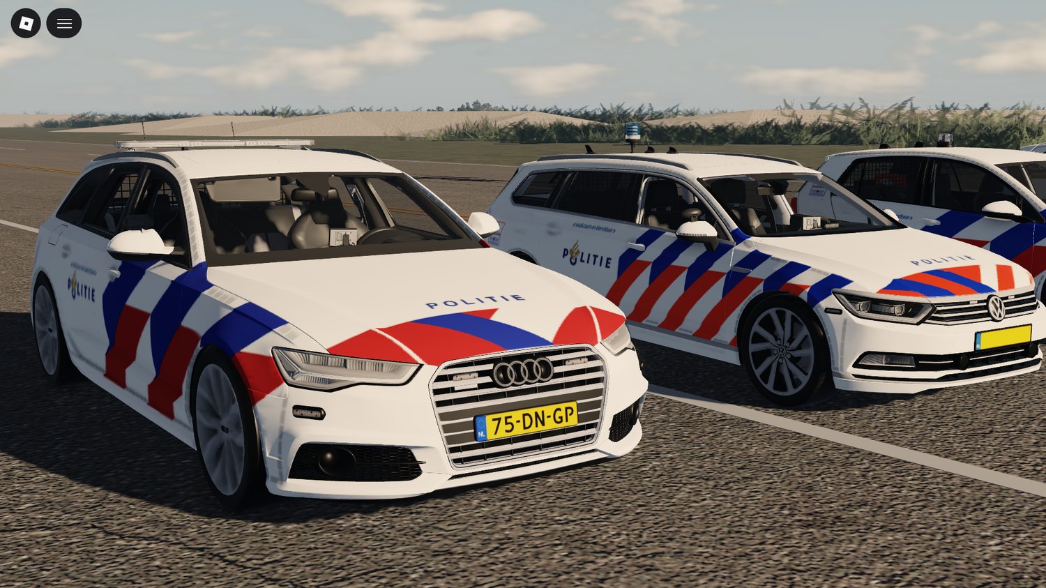 Roblox Dutch police van