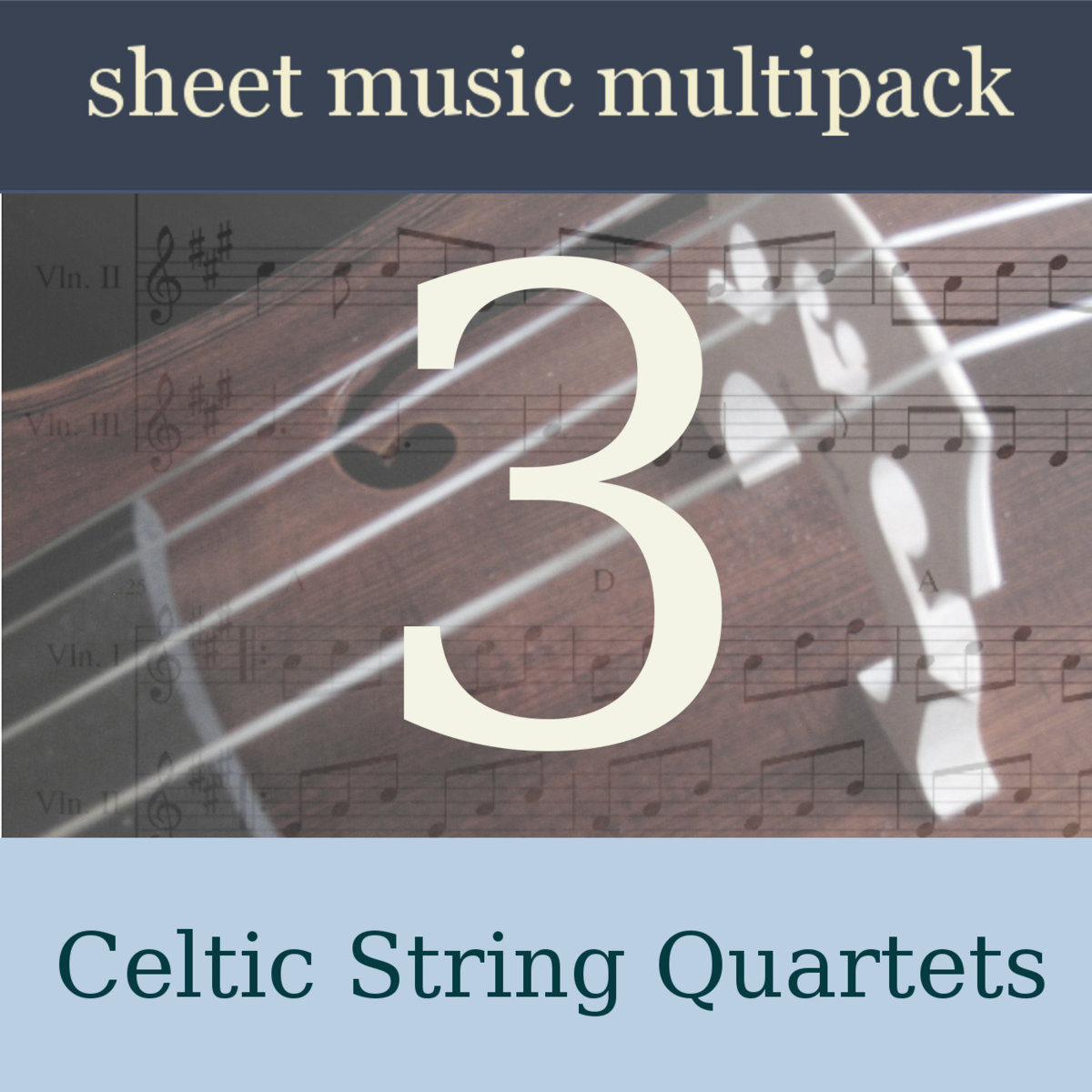 Celtic String Quartet Arrangements PDF Sheet Music Multipack 3