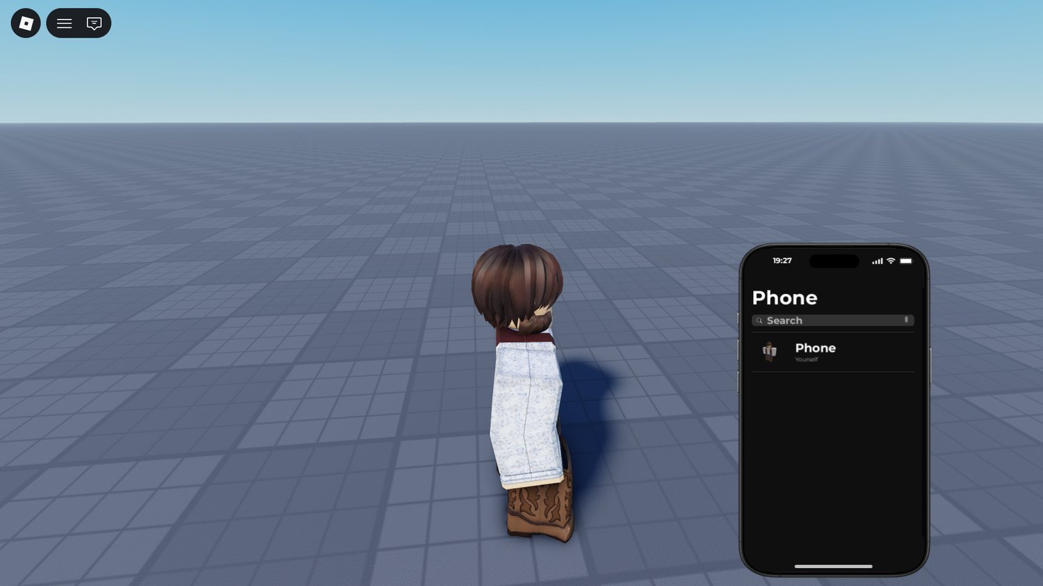 Roblox editable phone system