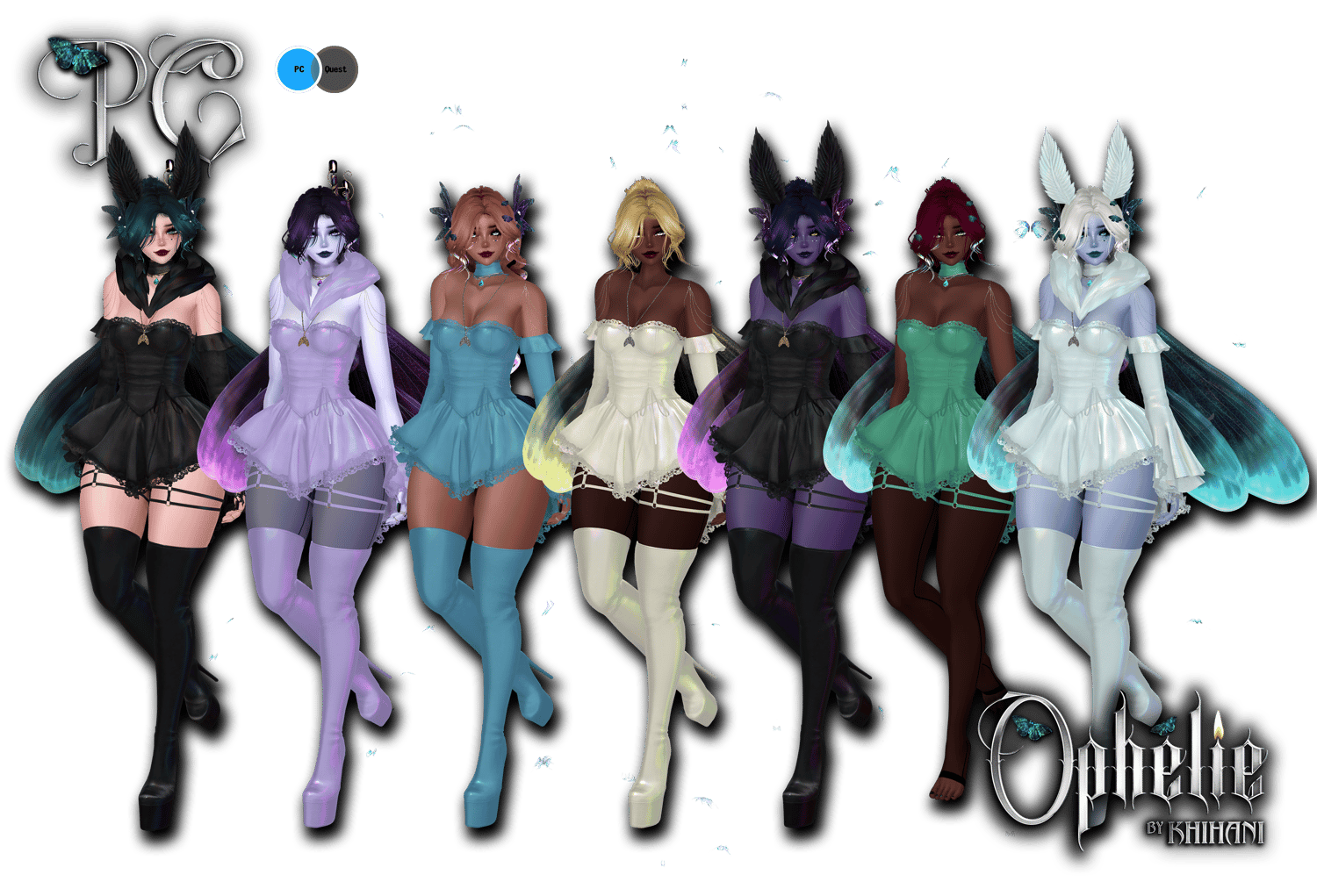 Ophelie by Khihani vrchat avatar