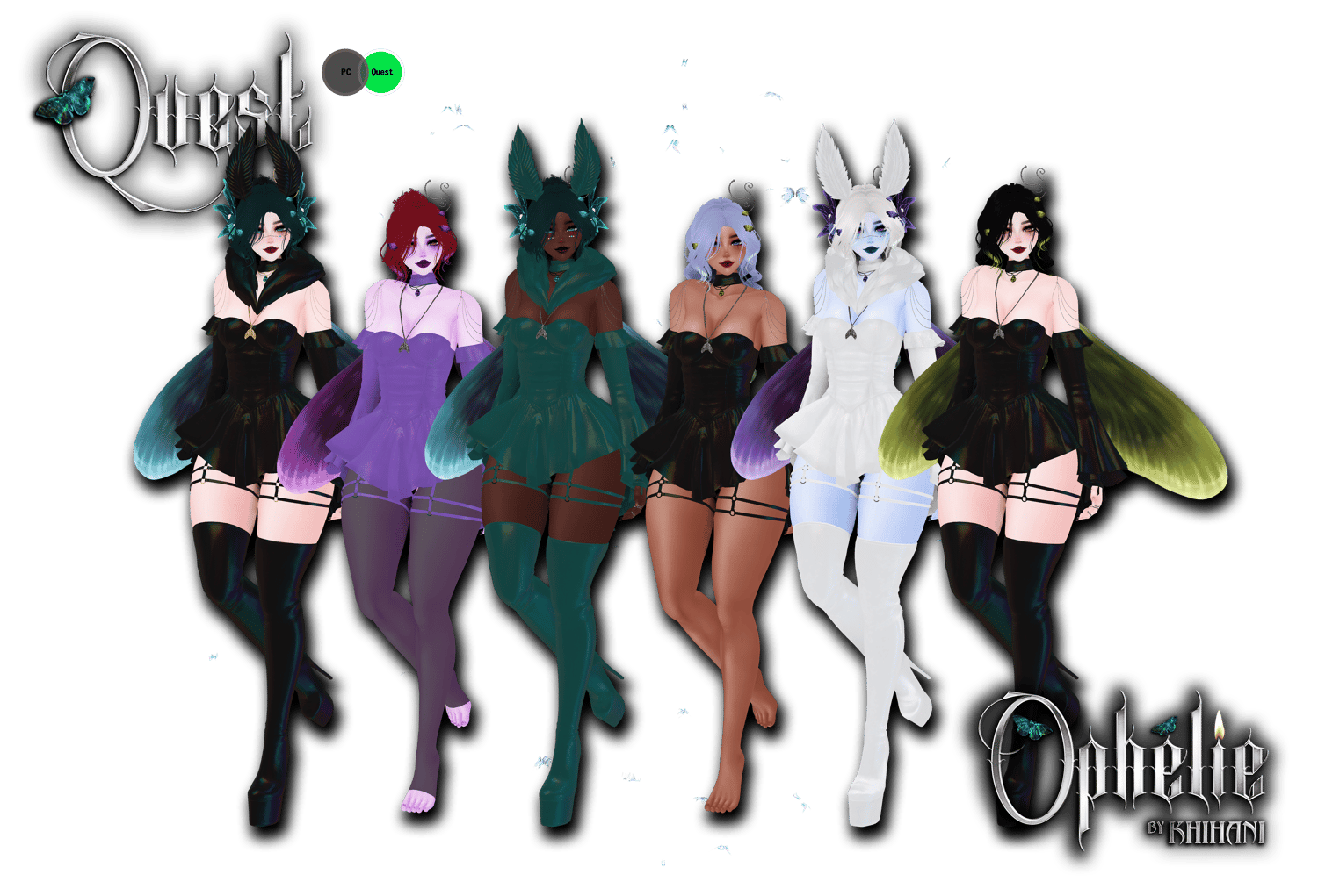 Ophelie by Khihani vrchat avatar quest