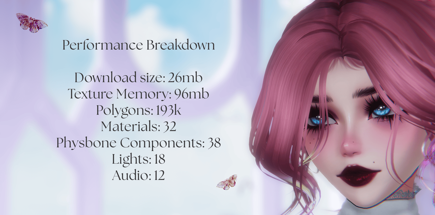 ophelie by khihani vrchat avatar