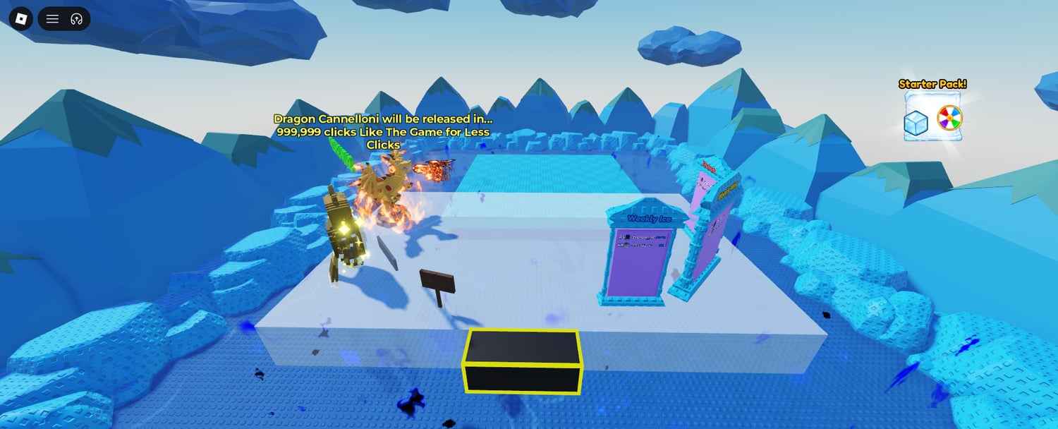 Roblox simulator UI