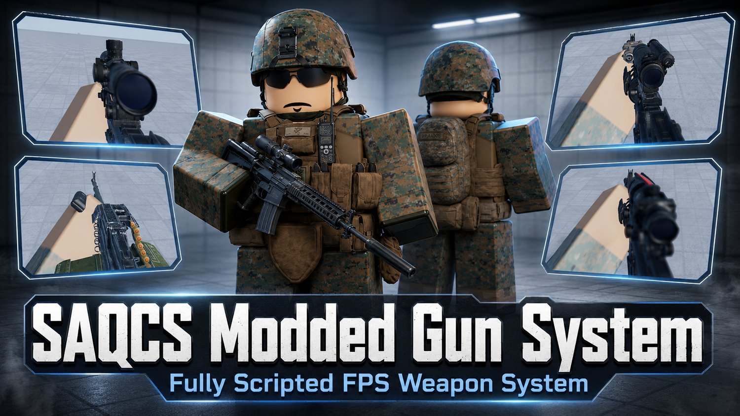 Roblox military weapon system