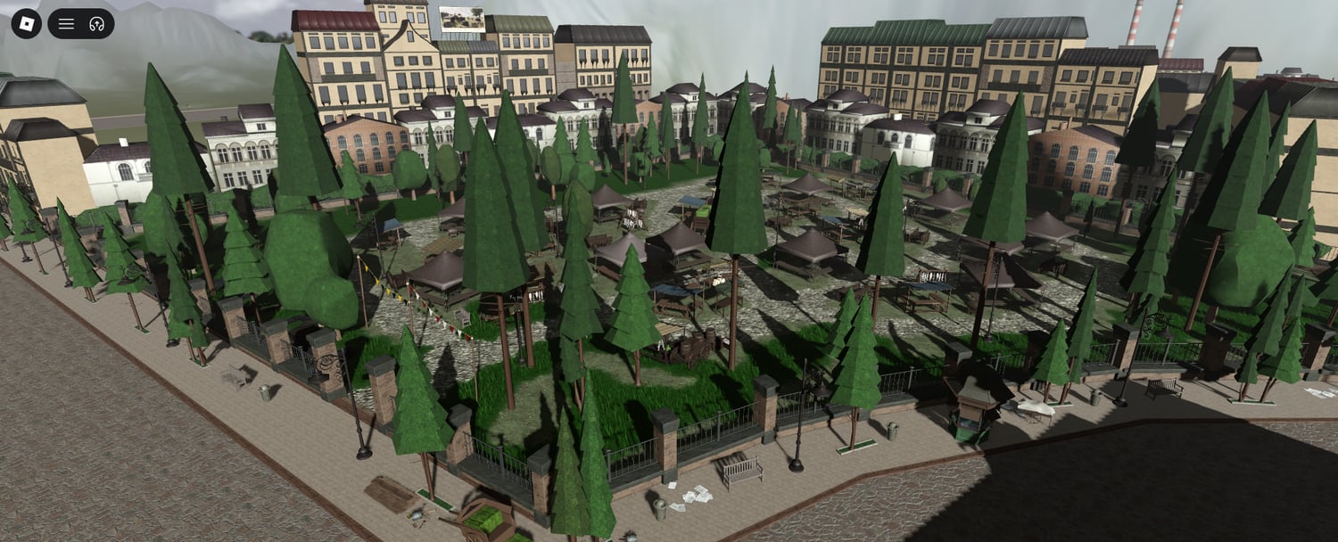 Roblox European military city