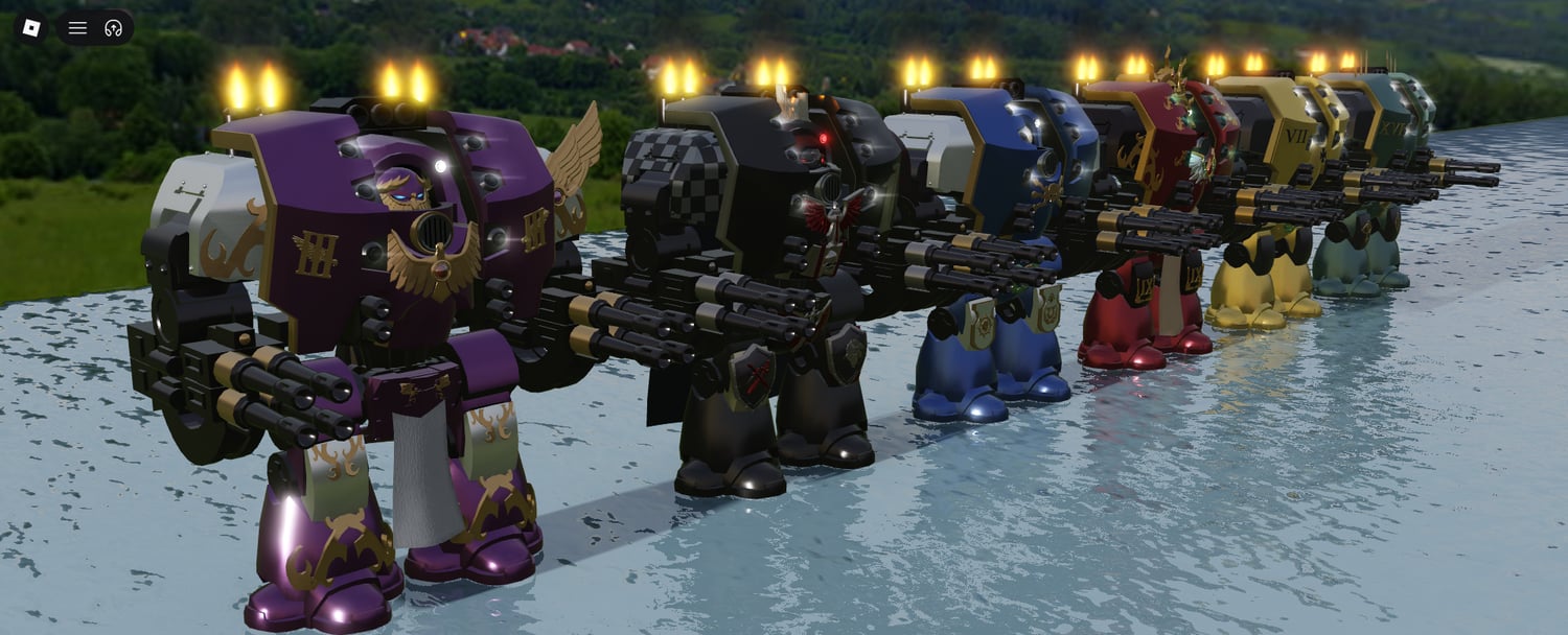 Roblox futuristic mech morphs