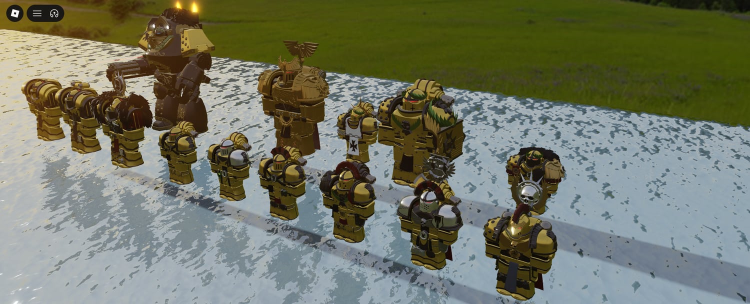 Roblox futuristic robot armor