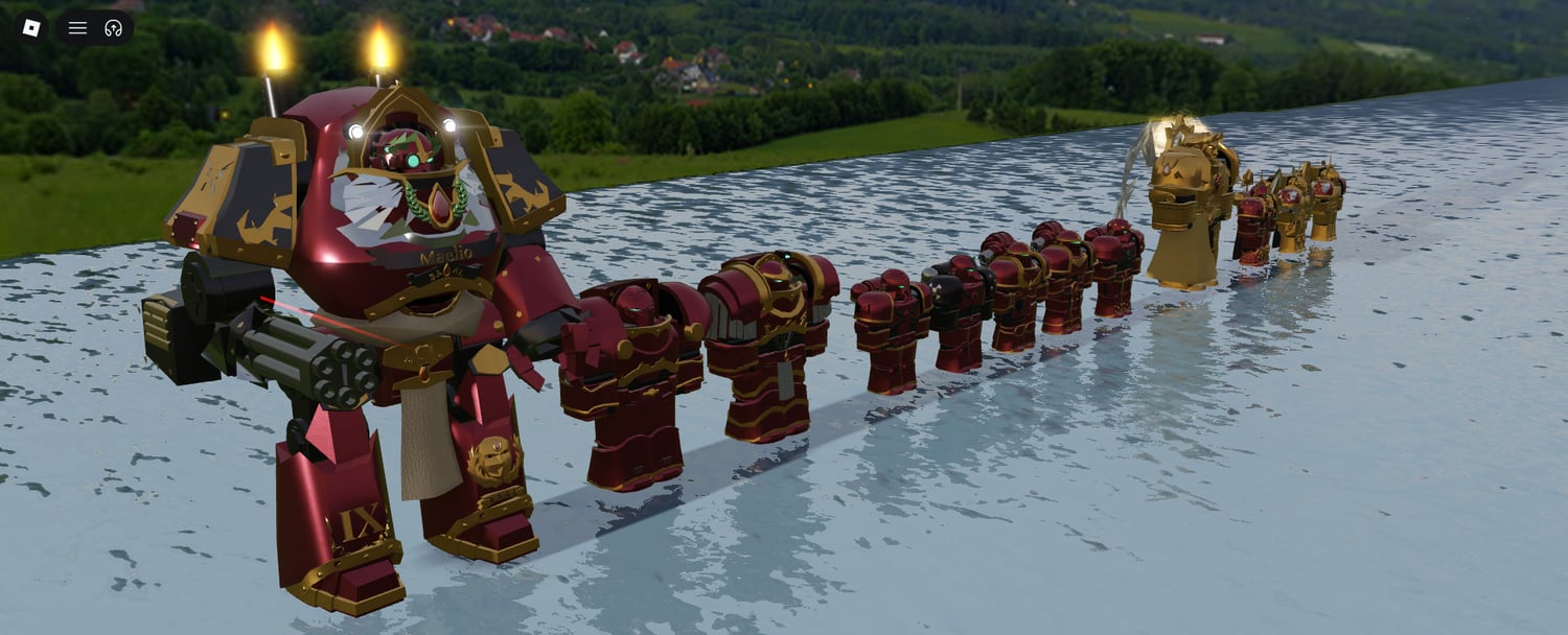 Roblox red robot morphs