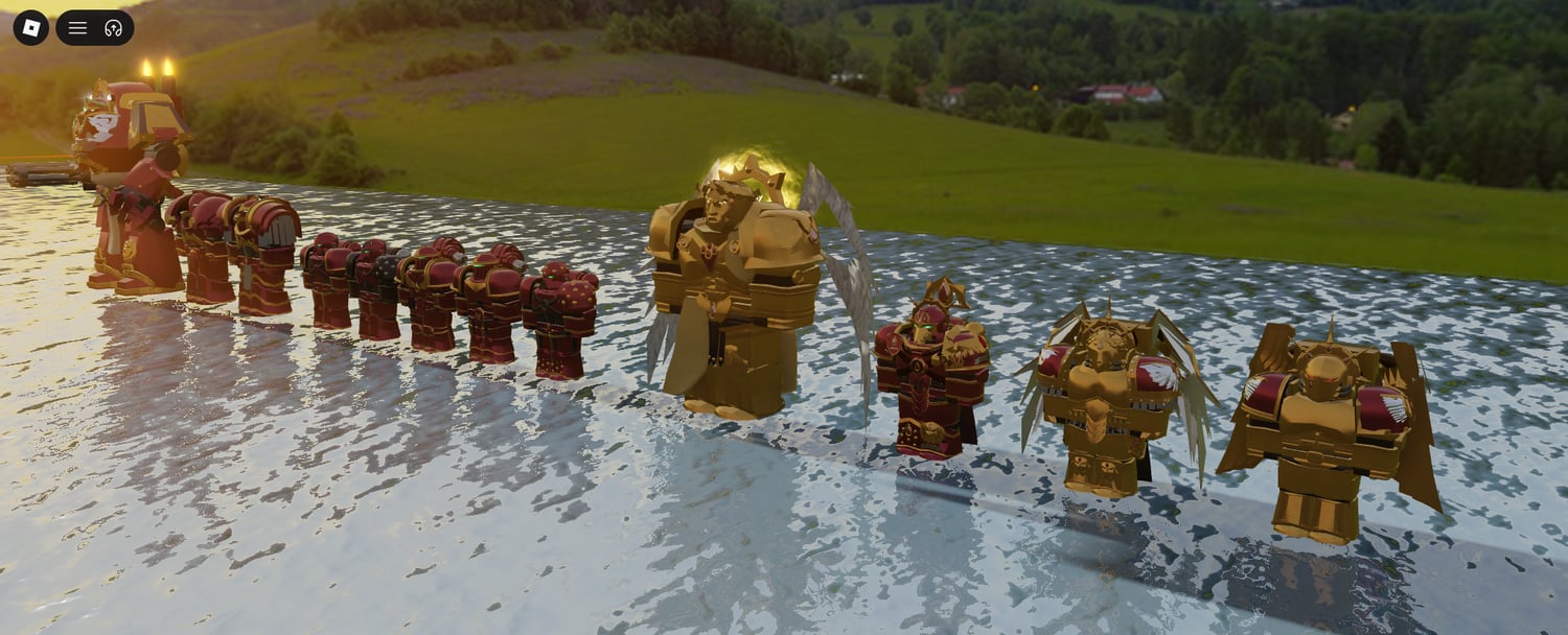 Roblox futuristic robot armor