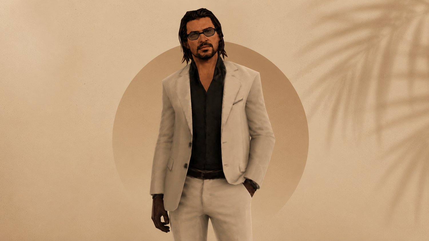 Raul Bautista from GTA VI recreated as a character skin for GTA San Andreas.