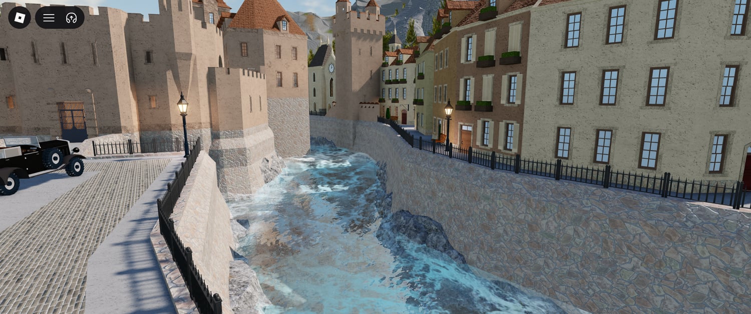 Roblox Spanish town