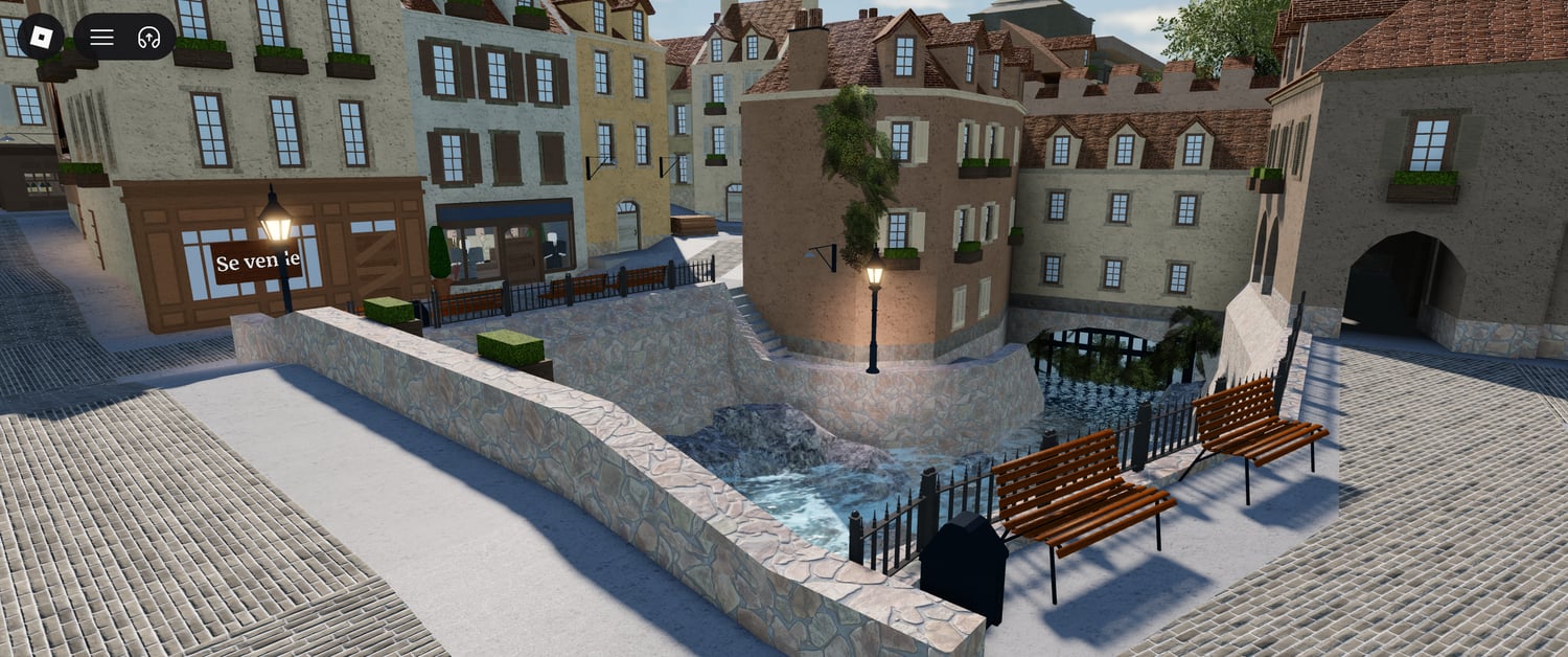 Roblox Spanish village map