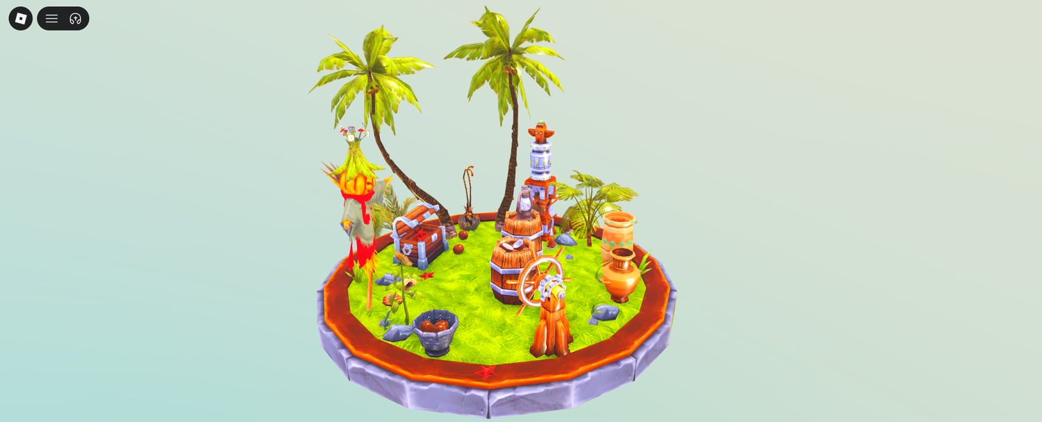 Roblox tropical assets