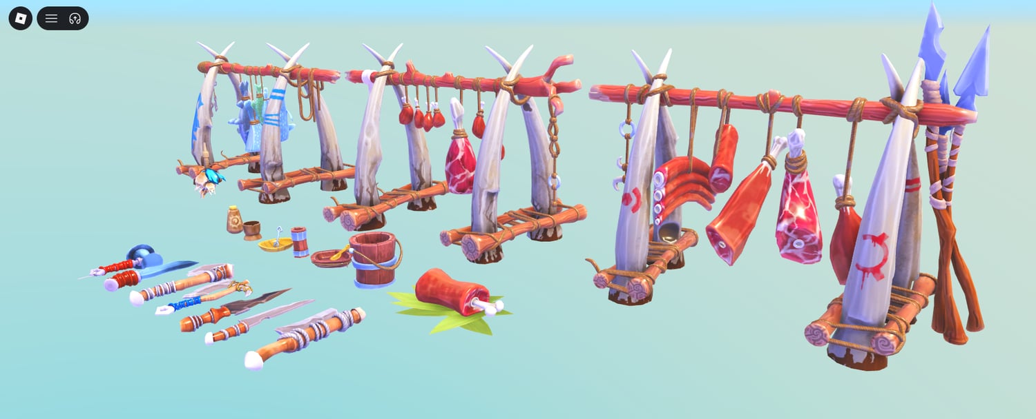 Roblox Viking weapons