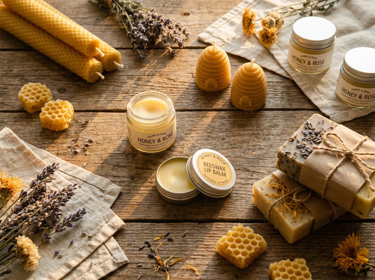 Discover the magic of beeswax! Learn to craft your own natural candles, soothing body balms, and beautiful home decor with this easy-to-follow guide.