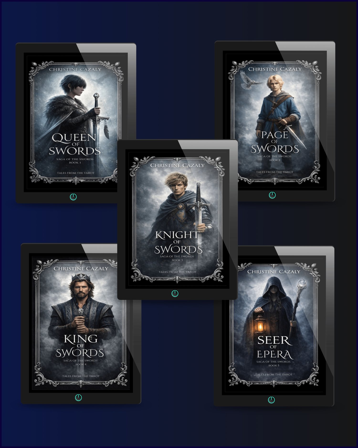 tales from the tarot saga of the complete series book covers