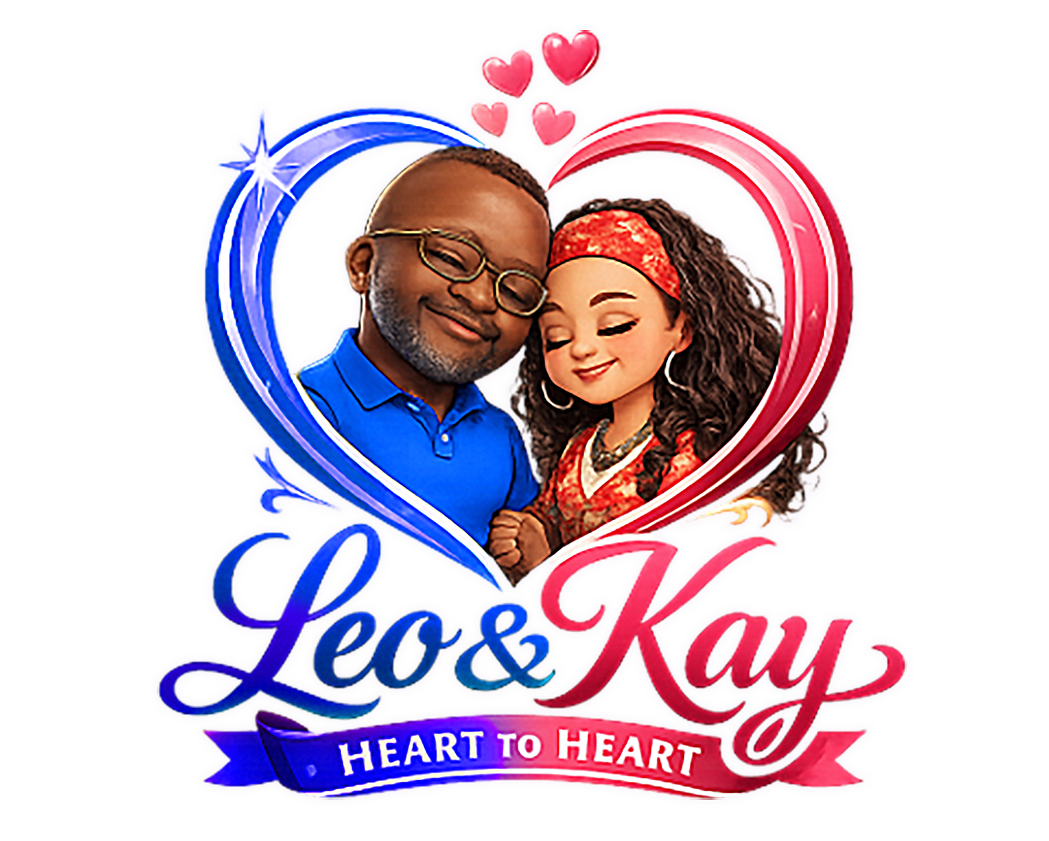 The Leo & Kay logo represents a family-friendly children's book brand dedicated to inspiring young readers through heartwarming adventures, positive life lessons, imagination, kindness, courage, and creativity. Featuring lovable characters Leo, Kay, and their curious black cat Sheba, the logo symbolizes friendship, family, exploration, faith-based values, and learning through storytelling.  Leo & Kay books are beautifully illustrated in a colorful animated style and are designed to encourage children to dream big, solve problems, care for others, and discover the world around them. Every adventure combines fun, education, and meaningful character-building lessons that families can enjoy together.  Whether exploring the ocean, traveling the world, helping animals, serving their community, or embarking on magical adventures, Leo & Kay stories inspire children to become compassionate, confident, and curious lifelong learners.  Tagline: Dream Big. Create Boldly. Always Bring a Friend.
