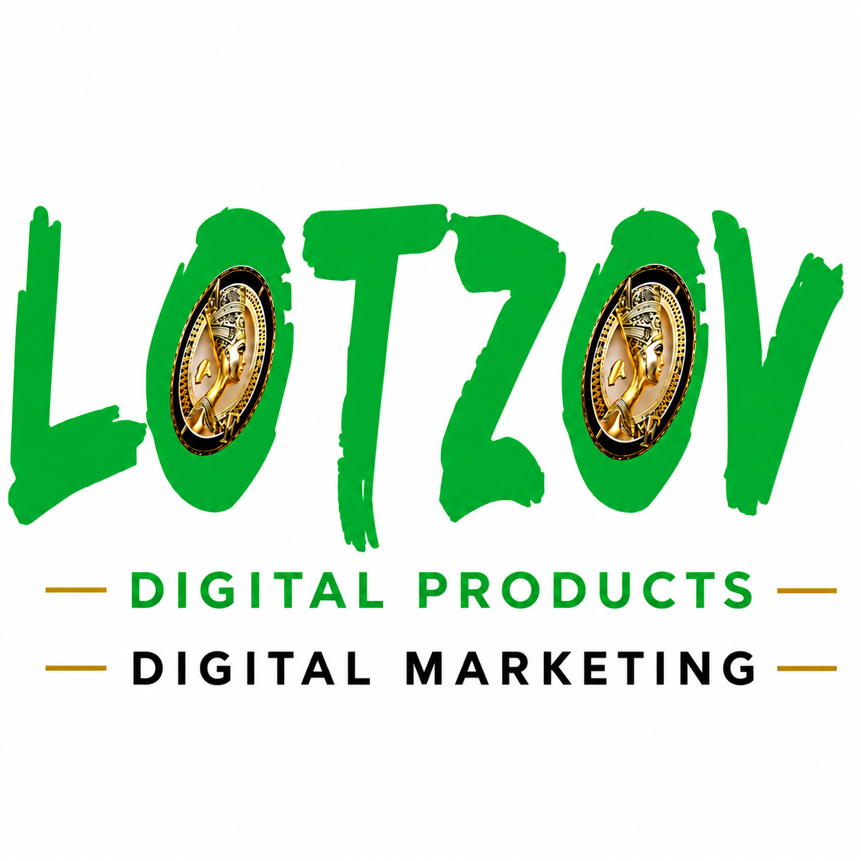 LOTZOV Digital Products and Digital Marketing logo by Anikka Forbes, #LadyOfVariety