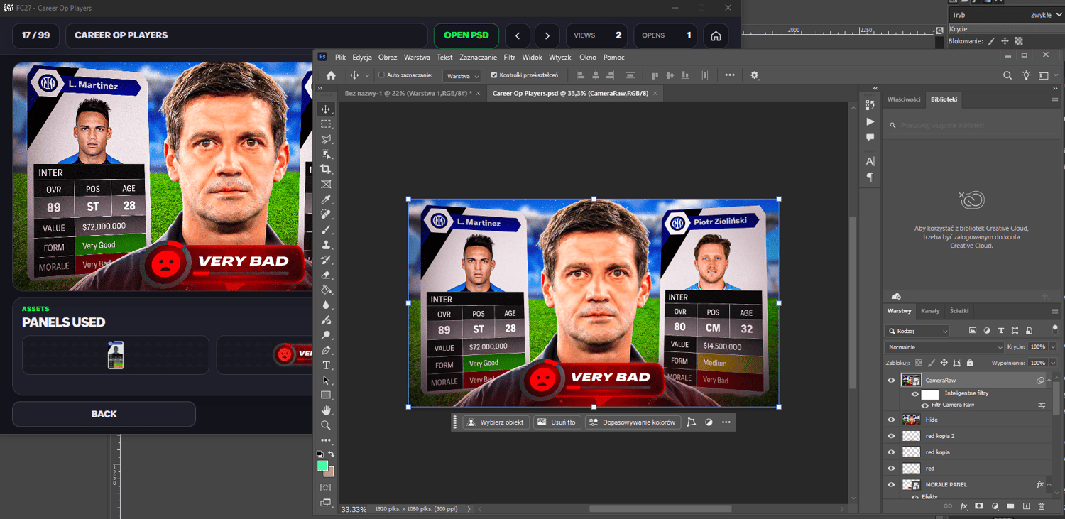 FC27 Editable Templates