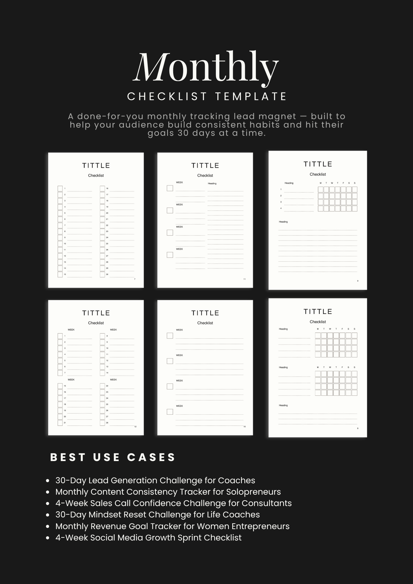 Professional digital product checklist template viewed on tablet and laptop