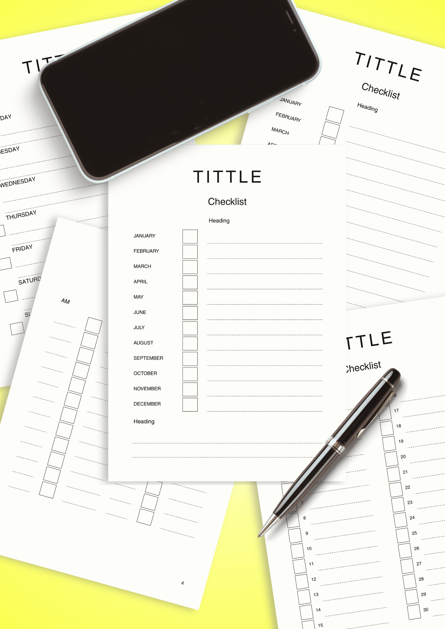 Instant download PDF access guide for the complete Canva checklist bundle