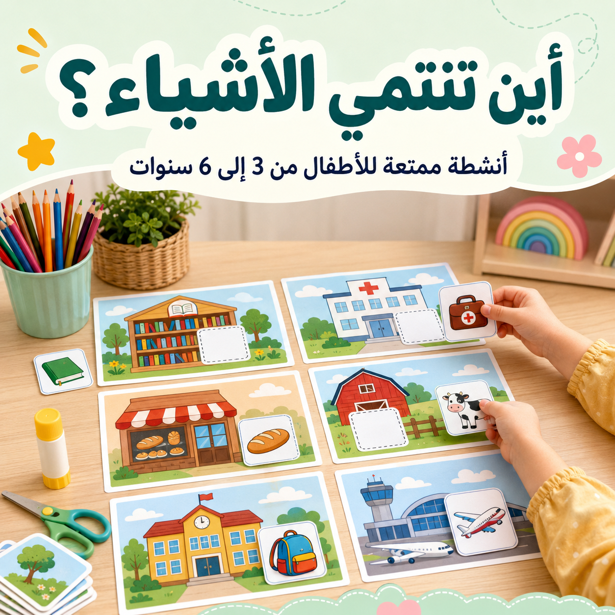 أين تنتمي الأشياء؟ أنشطة ممتعة تساعد طفلك على فهم العالم من حوله