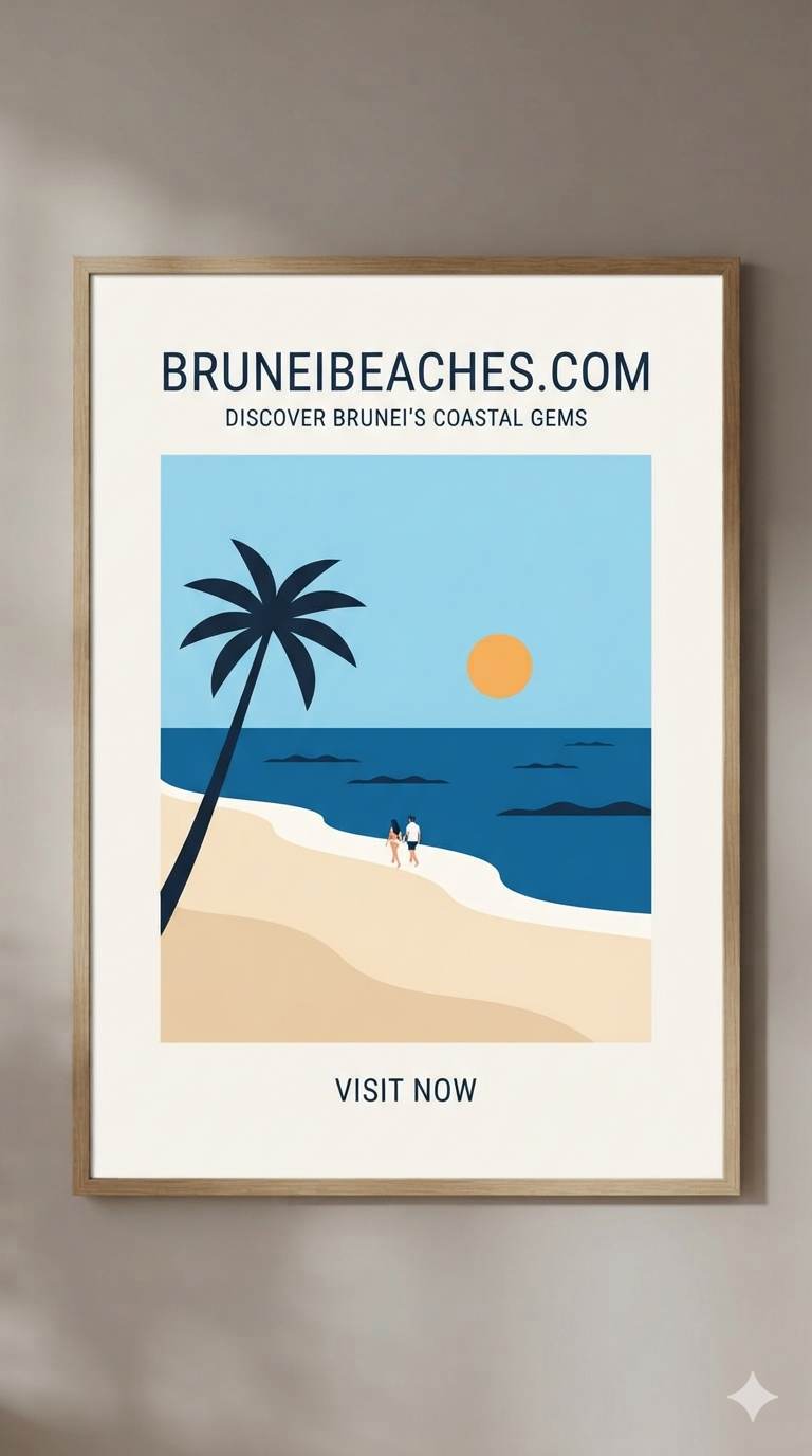 brunei beaches, beaches in brunei
