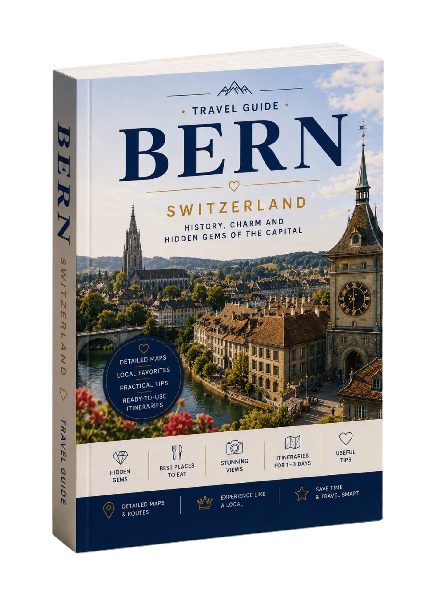 Bern Switzerland travel guide – interactive PDF with Google Maps and ready-made walking itineraries