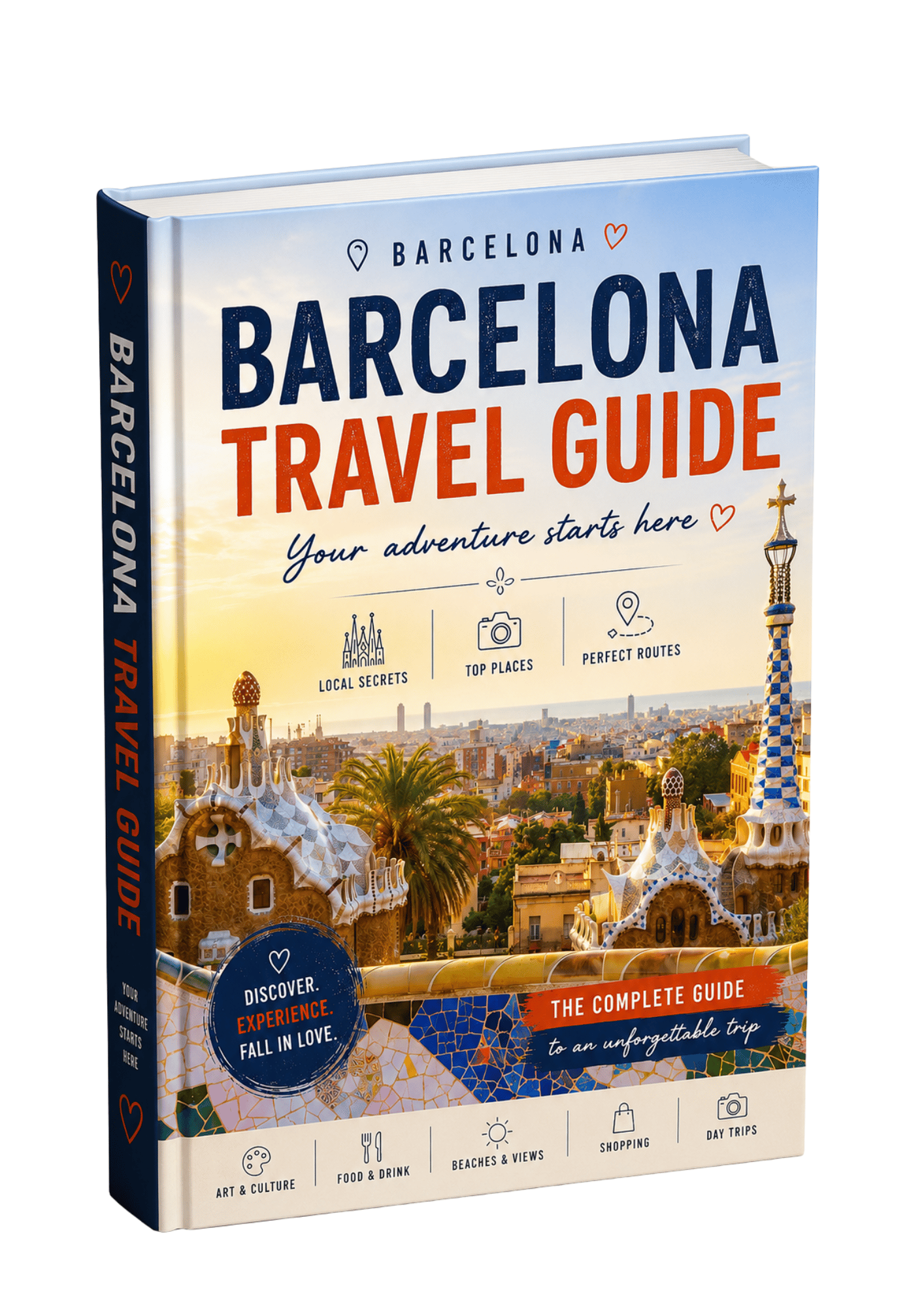 Barcelona Spain travel guide – interactive PDF with Google Maps and ready-made walking itineraries