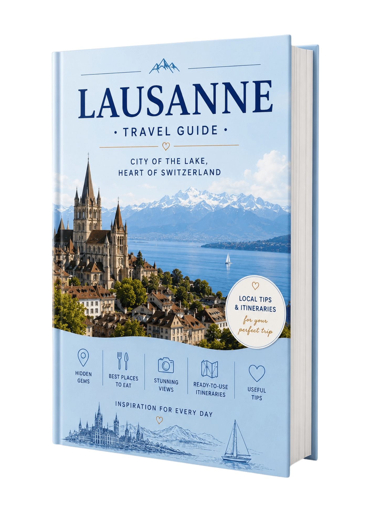 Lausanne Switzerland travel guide – interactive PDF with Google Maps and ready-made walking itineraries