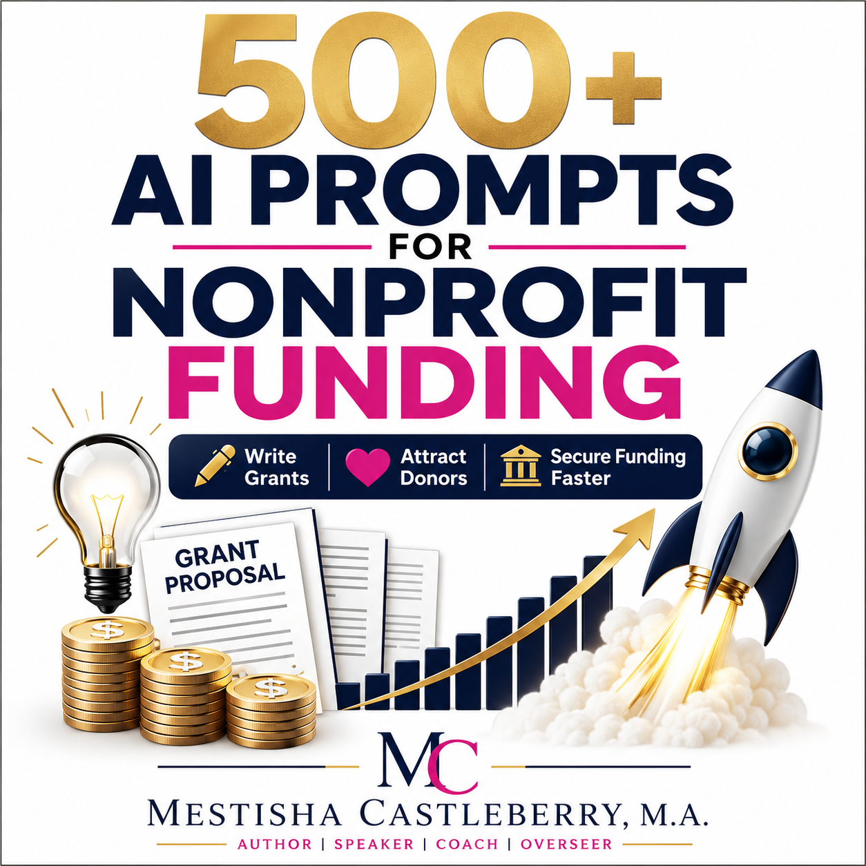 500 AI Prompts for Nonprofit Funding