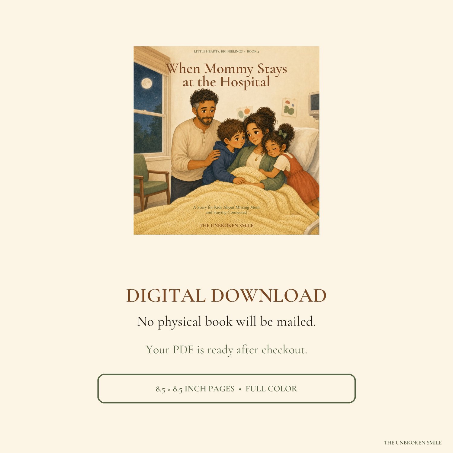 Digital download information with the book cover and 32-page PDF details