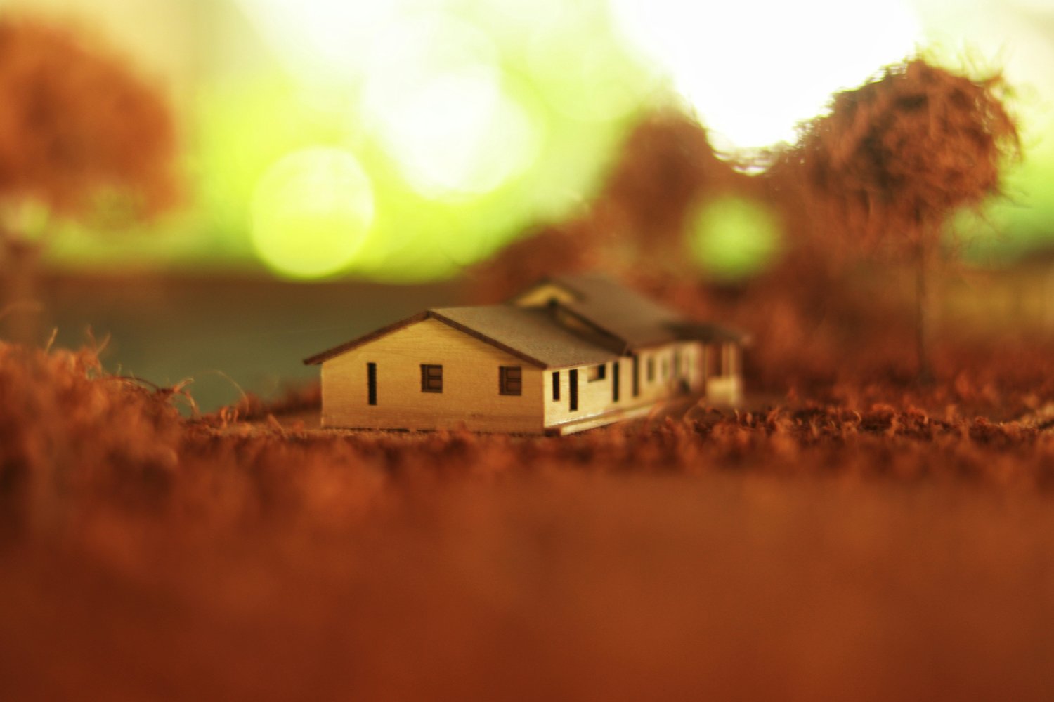 white and brown house beside body of water during daytime representing the mind