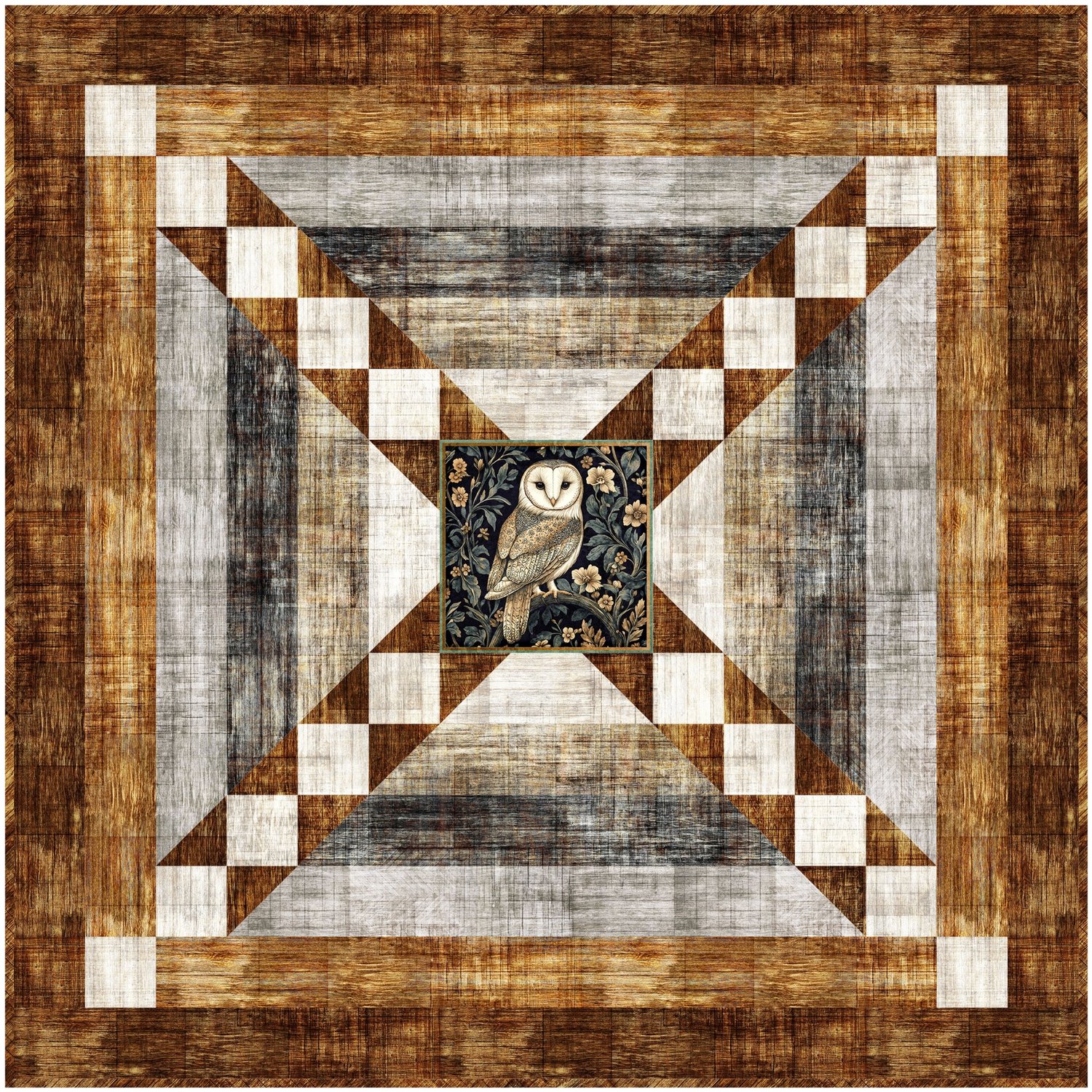 Crisscross Medallion design