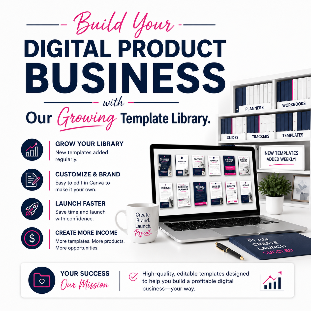Self‑Help Journal Template for Digital Product Sellers