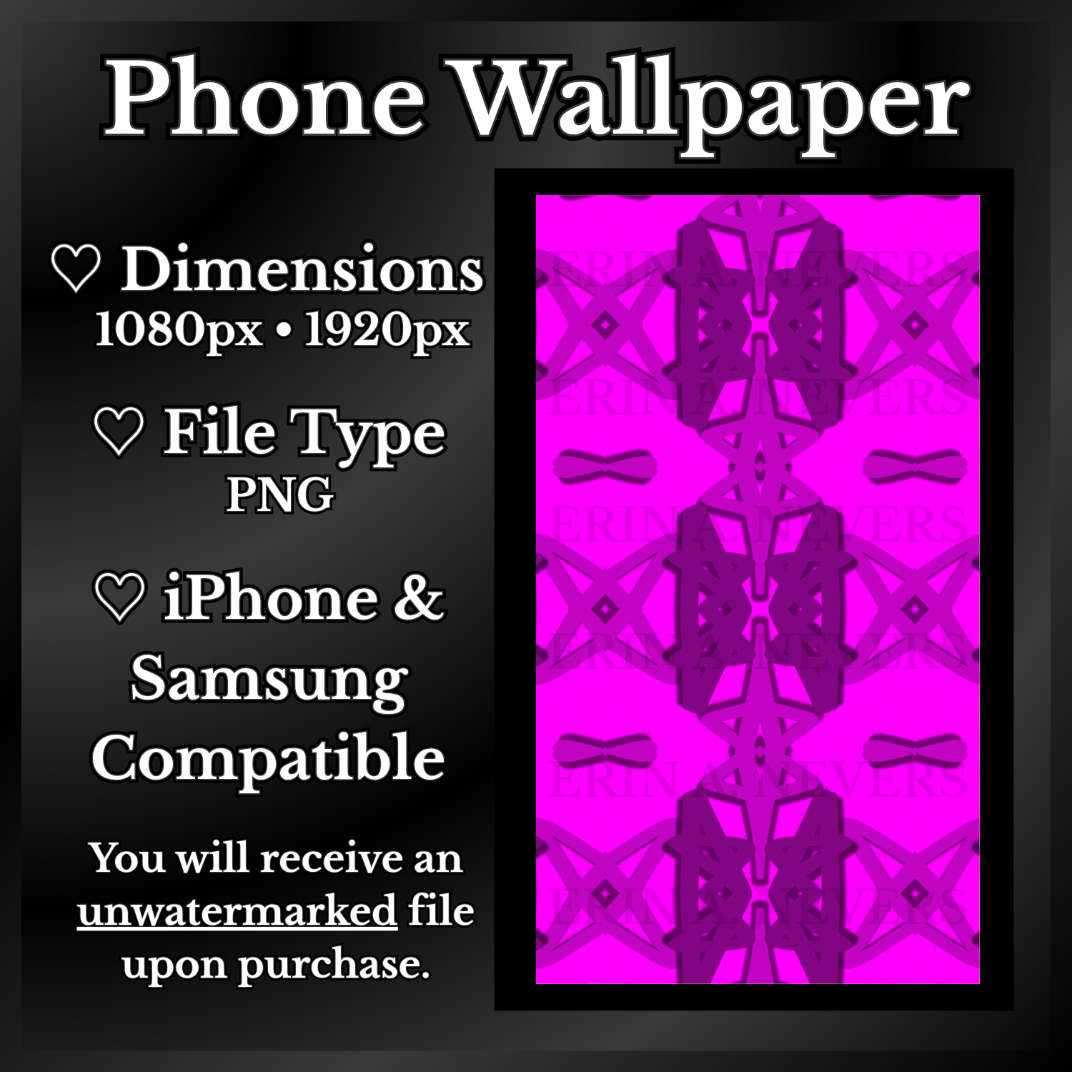 A product promotion thumbnail featuring phone wallpaper 22.