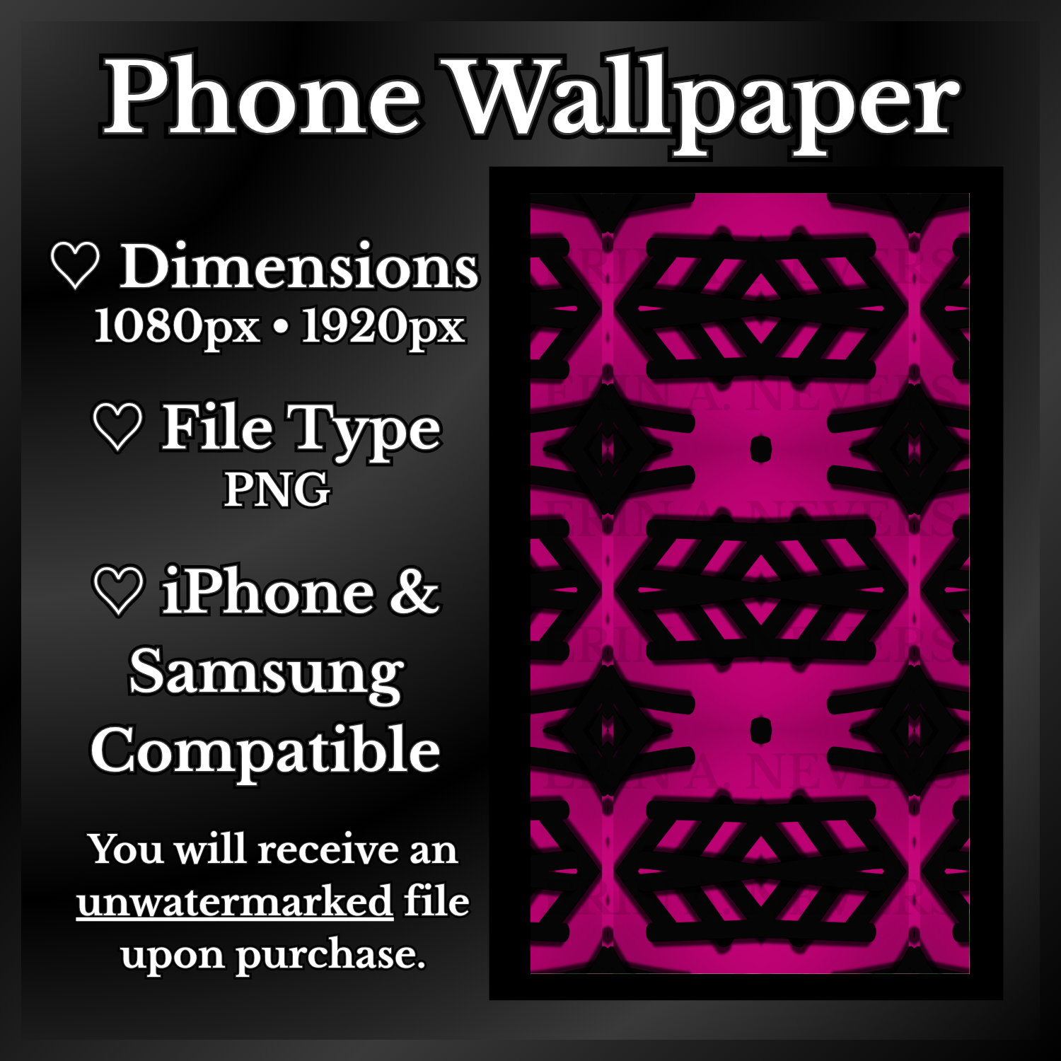 A product promotion thumbnail featuring phone wallpaper 35.