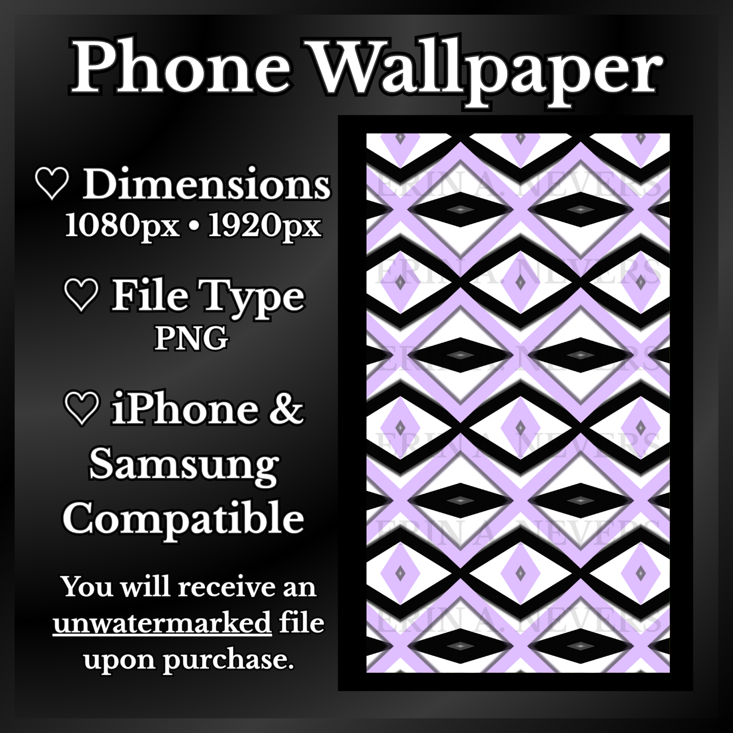 A product promotion thumbnail featuring phone wallpaper 45.