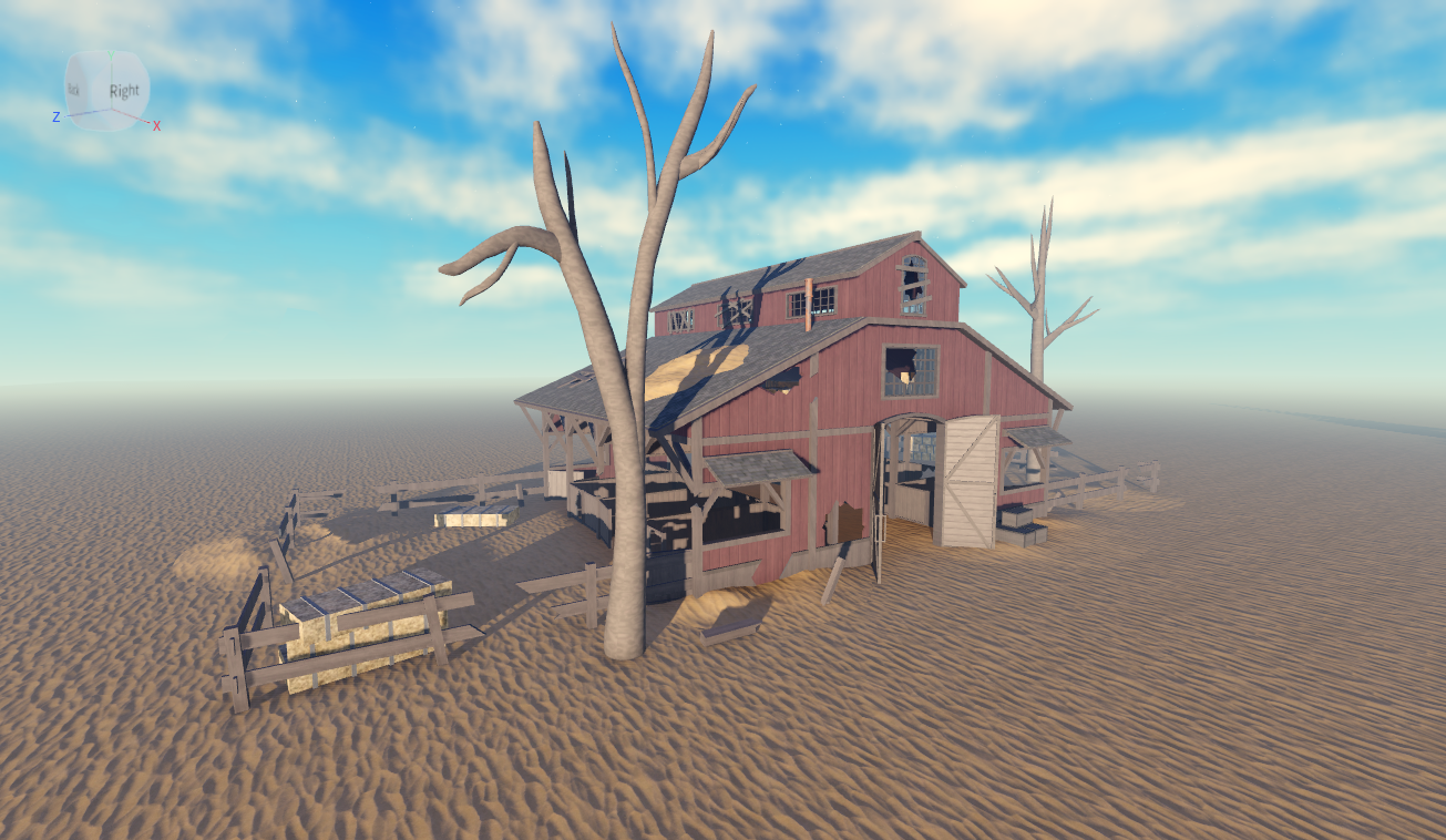 Roblox abandoned western buildings