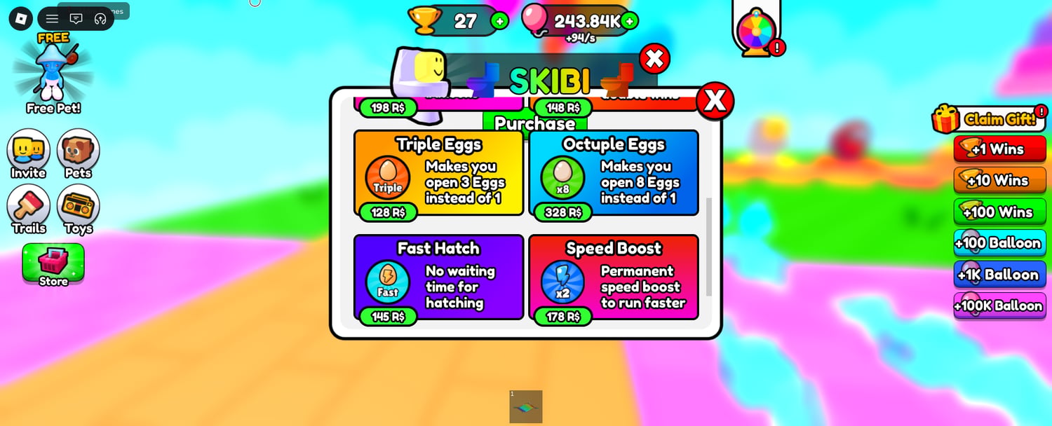 Roblox spin wheel