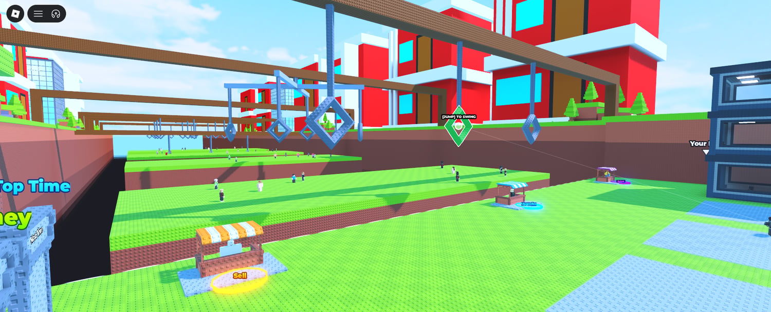 Colorful simulator map